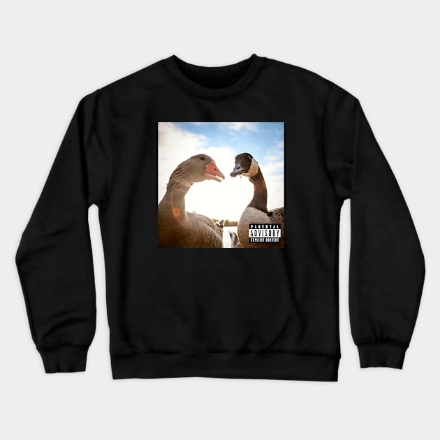 Goose Album Cover Crewneck Sweatshirt by OnlyGeeses